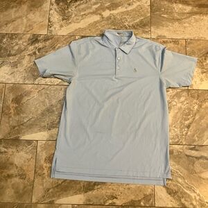 Peter Millar Summer Comfort Polo Shirt Striped Golf Mens Size L